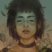 Florecer. Portrait Drawing, Ink Illustration, and Watercolor Painting project by shaktisvoice - 11.12.2020