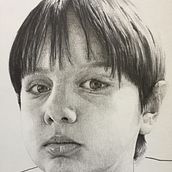 Retrato Chico. Fine Arts, Drawing, Pencil Drawing, Artistic Drawing, Portrait Drawing, and Realistic Drawing project by Eduardo Aros - 05.29.2020