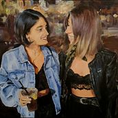 Sábado . Een project van  Acr y lschilderij van Ana Páez - 12.11.2020
