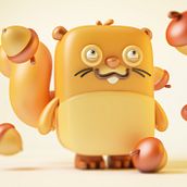 Mi Proyecto del curso: Introducción exprés al 3D: de cero a render con Cinema 4D. Un proyecto de 3D de Denisse Rangel - 12.11.2020