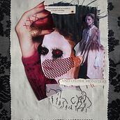 GHULEH and other monsters. Un proyecto de Artesanía, Collage, Concept Art, Creatividad y Diseño de moda de Ruth Becerril López - 15.06.2020