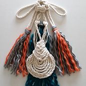 Mi Proyecto del curso: Muestrario de nudos de macramé . Un proyecto de Artesanía y Macramé de Angela Jacinto - 13.11.2020
