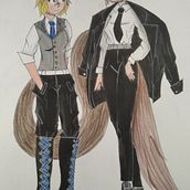 Mi Proyecto del curso: Creación de personajes manga. Manga project by Miranda Cammarano Villarroel - 02.15.2021