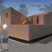 Mi Proyecto del curso: Representación gráfica de proyectos arquitectónicos. Digital Architecture project by Jhover Ventura Oriundo - 11.13.2020
