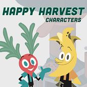 Happy Harvest. Character Design project by Cole Heimsoth - 11.13.2020