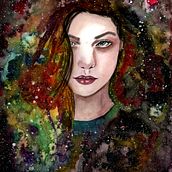 Mi Proyecto del curso: Técnicas modernas de acuarela. Hera. Un progetto di Illustrazione tradizionale di mhidalgoj300 - 13.11.2020