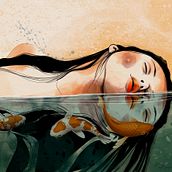 W. Digital Illustration project by Rositsa Ruseva - 11.14.2020