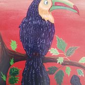 Esta es una de mis pinturas. Un proyecto de Pintura acrílica de Iveth Ureña Segura - 14.11.2020