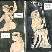 Mi Proyecto del curso: Técnicas de ilustración para desbloquear tu creatividad. Un proyecto de Ilustración tradicional de ornellacostanzo - 14.11.2020