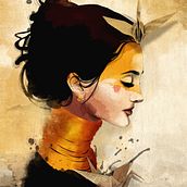Birds. Digital Drawing project by Rositsa Ruseva - 11.15.2020
