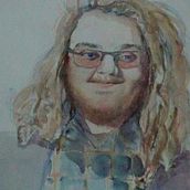 My project in Artistic Portrait with Watercolors course. Watercolor Painting project by betsy.hosegood - 11.16.2020
