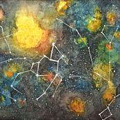 Mein Kursprojekt: Moderne Aquarelltechniken. Watercolor Painting project by Bernadette Soilitude - 11.15.2020