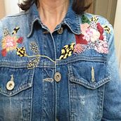 Jaqueta. Embroider project by Rosângela Santos - 11.16.2020