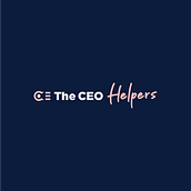 The CEO Helpers. Br, ing, Identit, Logo Design, and Graphic Design project by Alberto González Olay - 02.22.2020