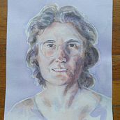 Mi Proyecto del curso: Retrato artístico en acuarela (a la tercera acuarela, va la vencida). Portrait Drawing project by Marina Vega Boada - 01.24.2021