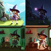 Mi Proyecto del curso: Principios de iluminación para pintura digital . Un progetto di Graphic design e Illustrazione tradizionale di Solana Rey - 18.11.2020