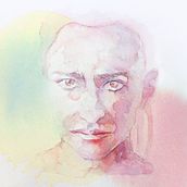 La "Mirada": Retrato ilustrado en acuarela. Un proyecto de Ilustración tradicional y Pintura a la acuarela de Sebastián Cruz Ledesma - 17.11.2020