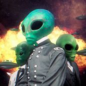 Videoclip 'Invasió terrícola' de Obeses. Projekt z dziedziny Animacje 2D i Animacje 3D użytkownika Víctor Rubio Calavia - 16.11.2020