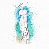 My project in Modern Watercolor Techniques course. Un proyecto de Ilustración con tinta y Pintura a la acuarela de Aurélie Weinling - 17.11.2020