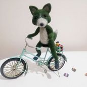 Mi Proyecto del curso: Needle felting: Legoshi y Haru. Un proyecto de Artesanía y Diseño de juguetes de Raquel Villegas - 15.04.2020