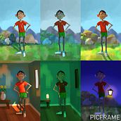 Soccer Boy in Lighting Principles for Digital Painting course. Digital Painting project by aswingkido - 11.18.2020