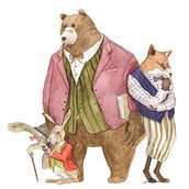 El libro del oso (fragmento). Un progetto di Illustrazione editoriale, Illustrazione tradizionale, Illustrazione infantile, Pittura ad acquerello, Belle arti, Bozzetti, Creatività con i bambini, Disegno, Disegno artistico, Character design, Narrativa e Pittura di Jokczan Ruiz - 18.11.2020