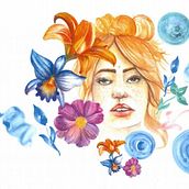 My project in Illustrated Portrait in Watercolor course. Projekt z dziedziny Malowanie akwarelą użytkownika Claire Thomas - 25.11.2020