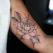 Mi Proyecto del curso: Tatuaje botánico con puntillismo. Tattoo Design project by Agustin Reynoso - 11.19.2020