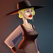 Fashionista dos Anos 20. Un proyecto de Concept Art e Ilustración tradicional de Rin Hara - 18.11.2020