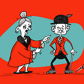 Mi Proyecto del curso: Diseño de personajes estilo cartoon con Procreate. Projekt z dziedziny R, sunek c i frow użytkownika Mariachiara Dell'Aglio - 19.11.2020