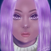 Mi Proyecto retrato de personajes femeninos con Procreate. Un proyecto de Dibujo de Retrato y Dibujo digital de Nicoll Beltran Ordoñez - 19.11.2020