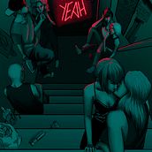 Hell Yeah Party. Digital Illustration project by losingbeck - 10.28.2020