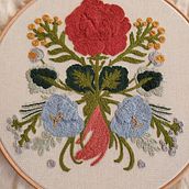 Mi Proyecto del curso: Técnica de bordado con paso atrás. Un projet de Broderie de Teresa Sánchez-Sanz - 19.11.2020