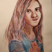 Mi Lucía. Un proyecto de Pintura a la acuarela de Leo Sanchez - 19.11.2020