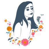Mi Proyecto del curso: Retrato ilustrado con elementos botánicos. Un proyecto de Ilustración botánica de anab.garbri - 19.11.2020