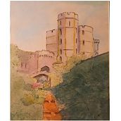 My project in Architectural Sketching with Watercolor and Ink course. Architectural Illustration project by Alida O'Donovan - 11.20.2020