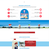Web Leche Zaragoza. Web Development project by García Cardenal - 11.01.2018