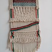 Mi Proyecto del curso: Introducción al macramé: creación de un tapiz decorativo. Un proyecto de Macramé de Giovanna Olano - 21.11.2020
