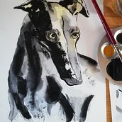 Mi Proyecto del curso: Técnicas experimentales de acuarela para principiantes . Watercolor Painting project by Laura - 11.21.2020