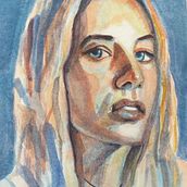 Mi Proyecto del curso: Retrato artístico en acuarela: Rosa. Un proyecto de Pintura a la acuarela de monugrafer - 28.11.2020