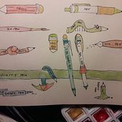 EXERCISE ABOUT DRAWING PEN. Projekt z dziedziny Komiks użytkownika Francesca Bellini - 21.11.2020