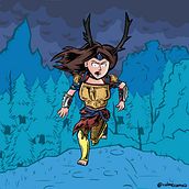 Mi Proyecto del curso: Ilustración lowbrow: viaja al pasado con estilo. Un proyecto de Ilustración tradicional, Ilustración digital e Ilustración infantil de Alejandro Colmenares - 21.11.2020