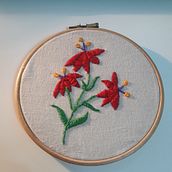 Con tus flores y aromas, perfuma los corazones :-) . Embroider project by irinka_l - 11.21.2020
