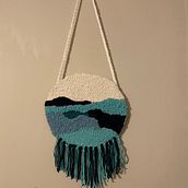 Punch Needle Wall Art. Fiber Arts project by Sarah Ellis - 11.21.2020