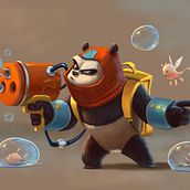 My project in Digital Painting for Characters: Color and Light course. Digital Illustration, and Traditional illustration project by voyagerlee - 05.06.2021