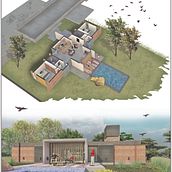 Mi Proyecto del curso: Ilustración digital de proyectos arquitectónicos Ein Projekt aus dem Bereich Digitale Architektur von Amparo Espinosa Martín - 22.11.2020