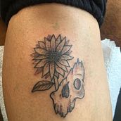 Mi Proyecto del curso: Tatuaje para principiantes. Un projet de Dessin anatomique de Camila L Nuñez Fredes - 22.11.2020