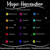 Magic Huevember 2020. Digital Illustration, and Traditional illustration project by Sergio Marchioni - 11.30.2020