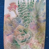 Mi Proyecto Final: Técnicas de acuarela en negativo para ilustración botánica. Traditional illustration, and Botanical Illustration project by killjoysammy.v - 11.22.2020