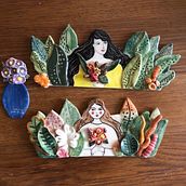 My project in Ceramic Illustration and Modeling Techniques course. Un progetto di Ceramica di Laura Seidanova - 23.11.2020